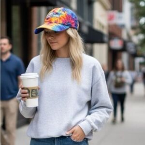 Baltimore Ravens New Era Crucial‎ Catch 2020 NFL Sideline 39THIRTY Hat  Tie-Dye